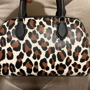 KATE SPADE ANIMAL PRINT DUFFLE